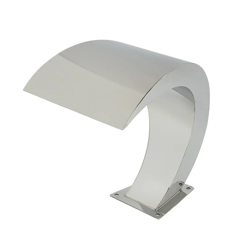 304 الفولاذ المقاوم للصدأ داخلي حمام سباحة اصطناعي ستارة مياه البستنة في الهواء الطلق جدار نافورة سبا شلال الزينة #3