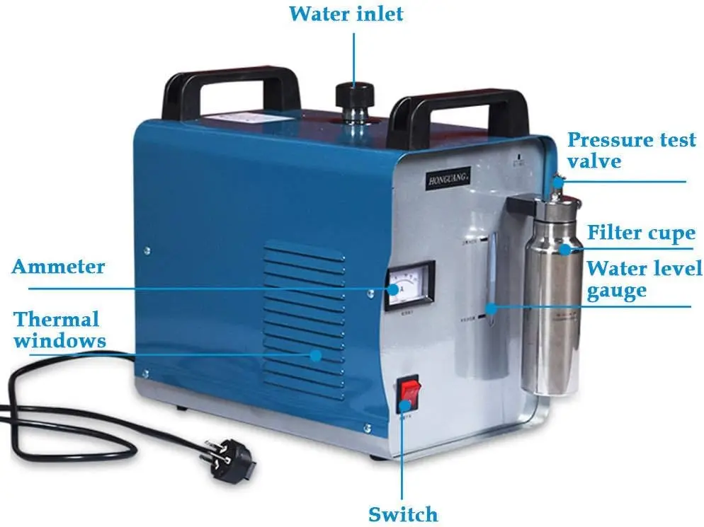 Gas Flamme Generator Maschine, H160 Sauerstoff Wasserstoff Hho Gas Flamme Generator Poliermaschine 220 V 300 W – Detail 2