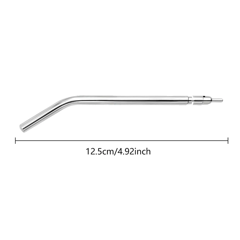 

3pcs Dental Stainless Steel 3 Way Syringe Tips Air Water Spray Triple Syringe 3 Way Tube Dental Tool