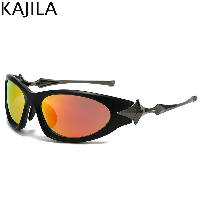 kajila Steampunk Cat Eye Sunglasses Black 9
