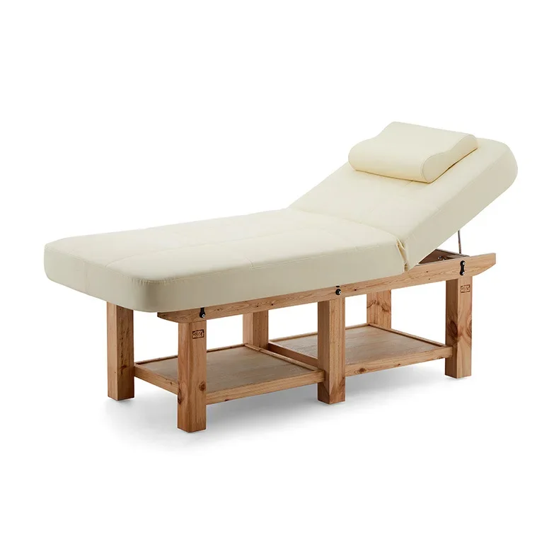 Mesa De masaje De madera plegable, cama De Spa para tatuaje, cama De pestañas De registro, camillas De Spa, muebles De salón estéticos, mesa De masaje