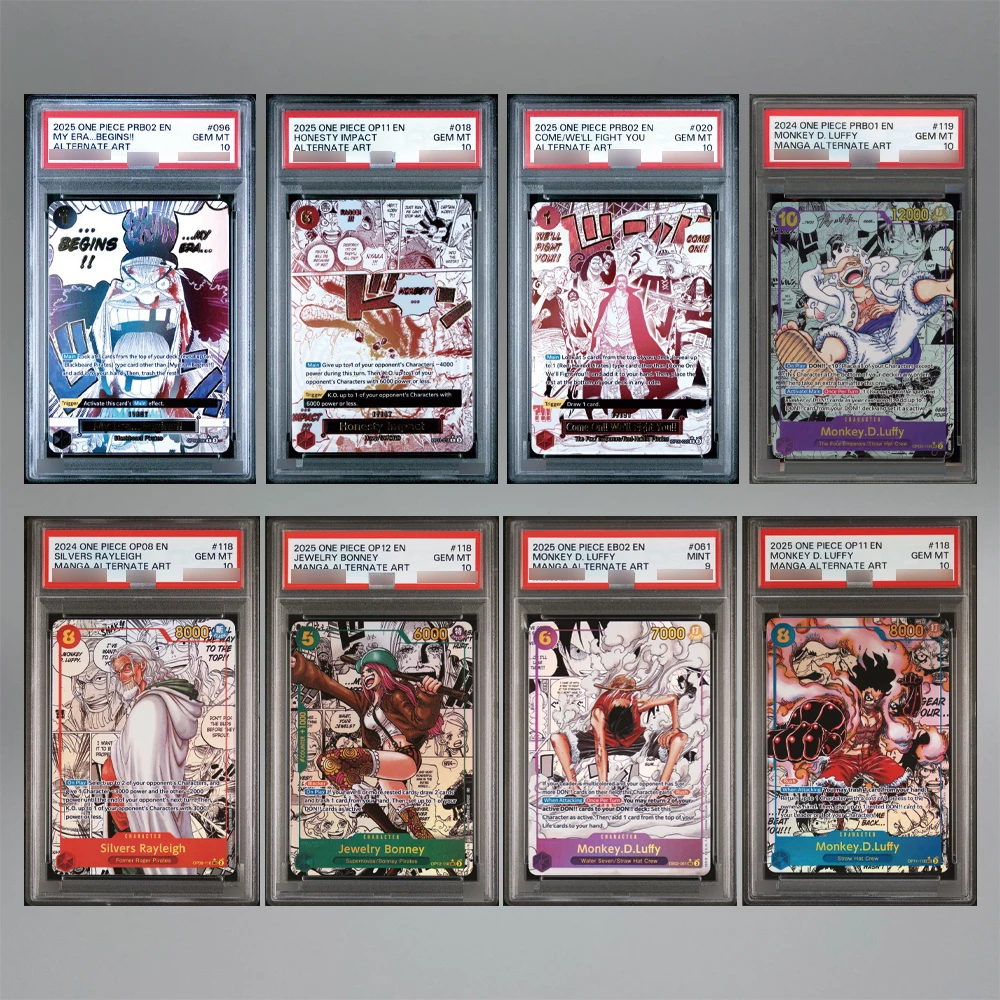 

Коллекционная карта для самостоятельного изготовления (DIY) в стиле OPCG: Английская версия, Гарп, Шанкс, Луффи, 10 очков, редкий рейтинг, подарок для коллекционеров