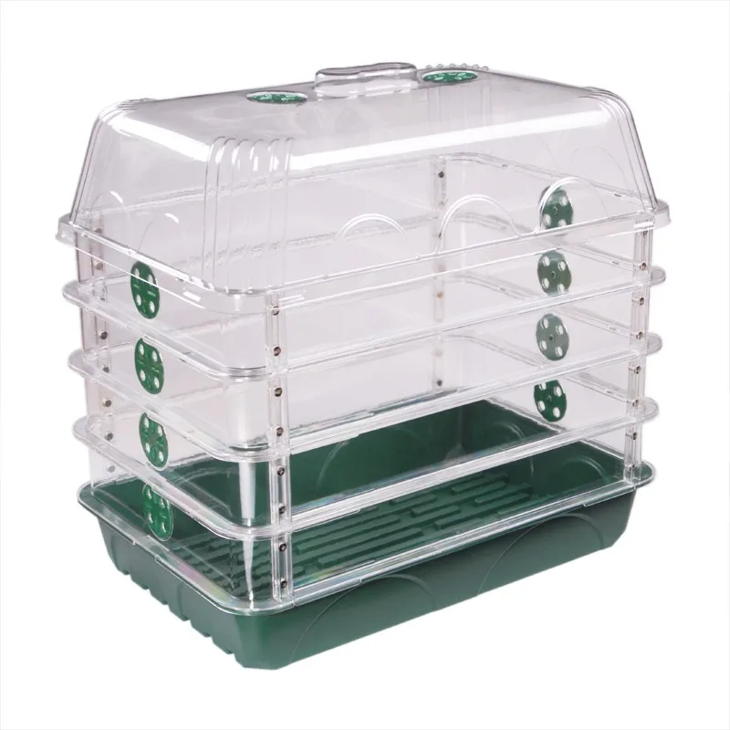 

2025 Seedling cultivation and conditioning box - Container tray - Transparent box - Temperature room - Germination