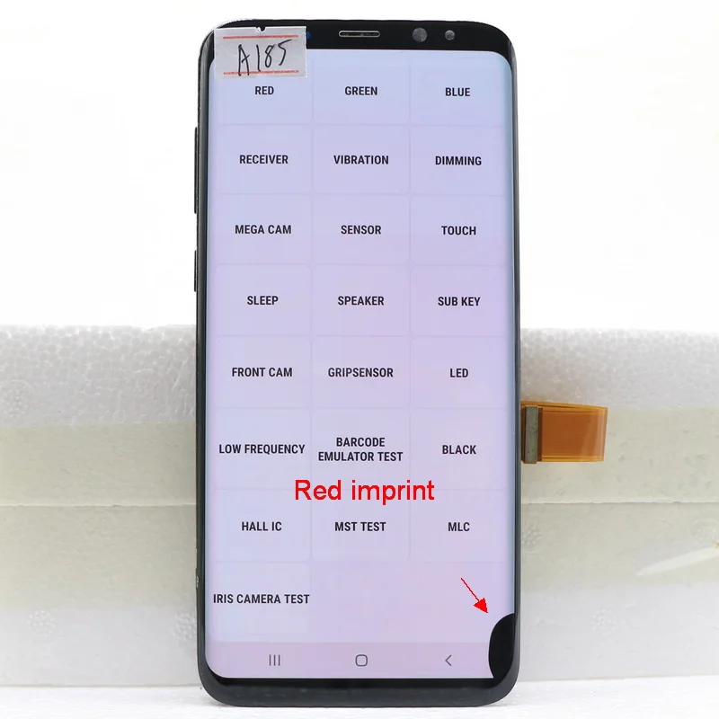 For Samsung Galaxy S8 Plus G955 G955F Lcd Display Touch Screen Digitizer FOR S8+ G955B/DS G955D AMOLED LCD Screen Assembly