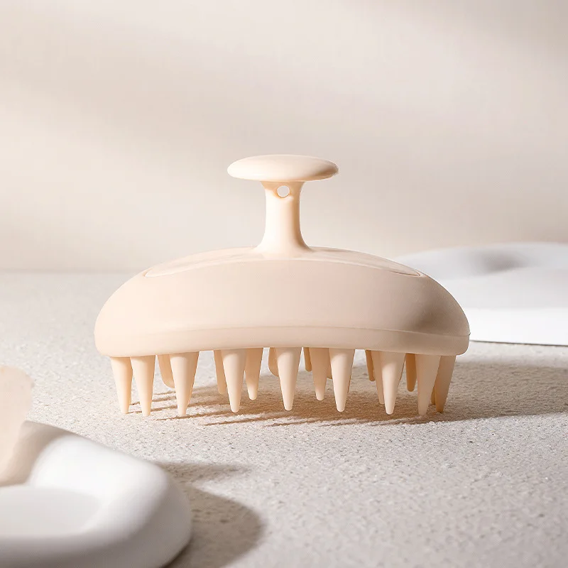 

New TPR Head Cleansing Massage Brush Comb Meridian Massage Brush Shampoo Anti-itching Non-invasive Scalp Deep Conditioning