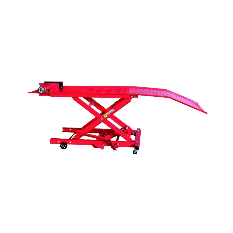 2025 نمط جديد عالي السمعة 800 رطل مقص دراجة نارية رفع وحامل وقوف السيارات