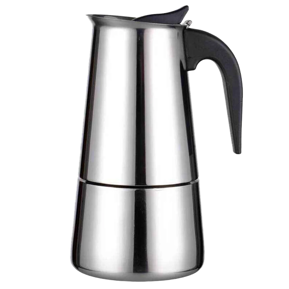 

Coffee Pot Material Simple Design Practical Stainless Steel Handheld Kettle Hot Cold Beverages Home Cafe Kitchen Bar Use