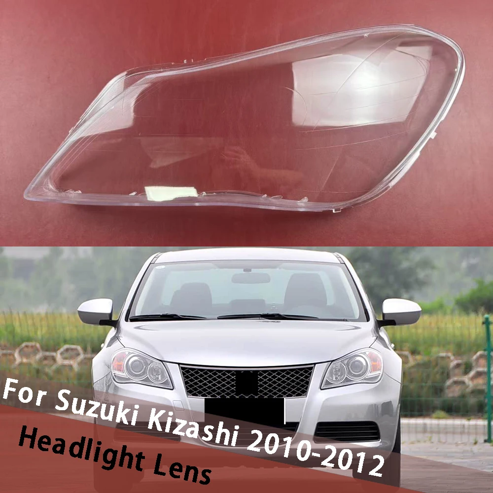 

For Suzuki Kizashi 2010 2011 2012 Headlight Cover Transparent Headlamp Shell Lens Housing Replace Original Lampshade Plexiglass