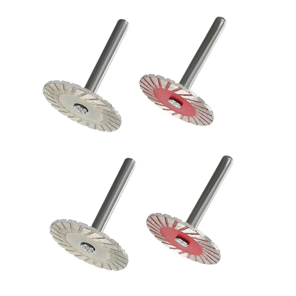 Dischi da taglio per uso professionale taglio del marmo taglio del metallo taglio della pietra taglio del legno 40mm diametro 6mm gambo