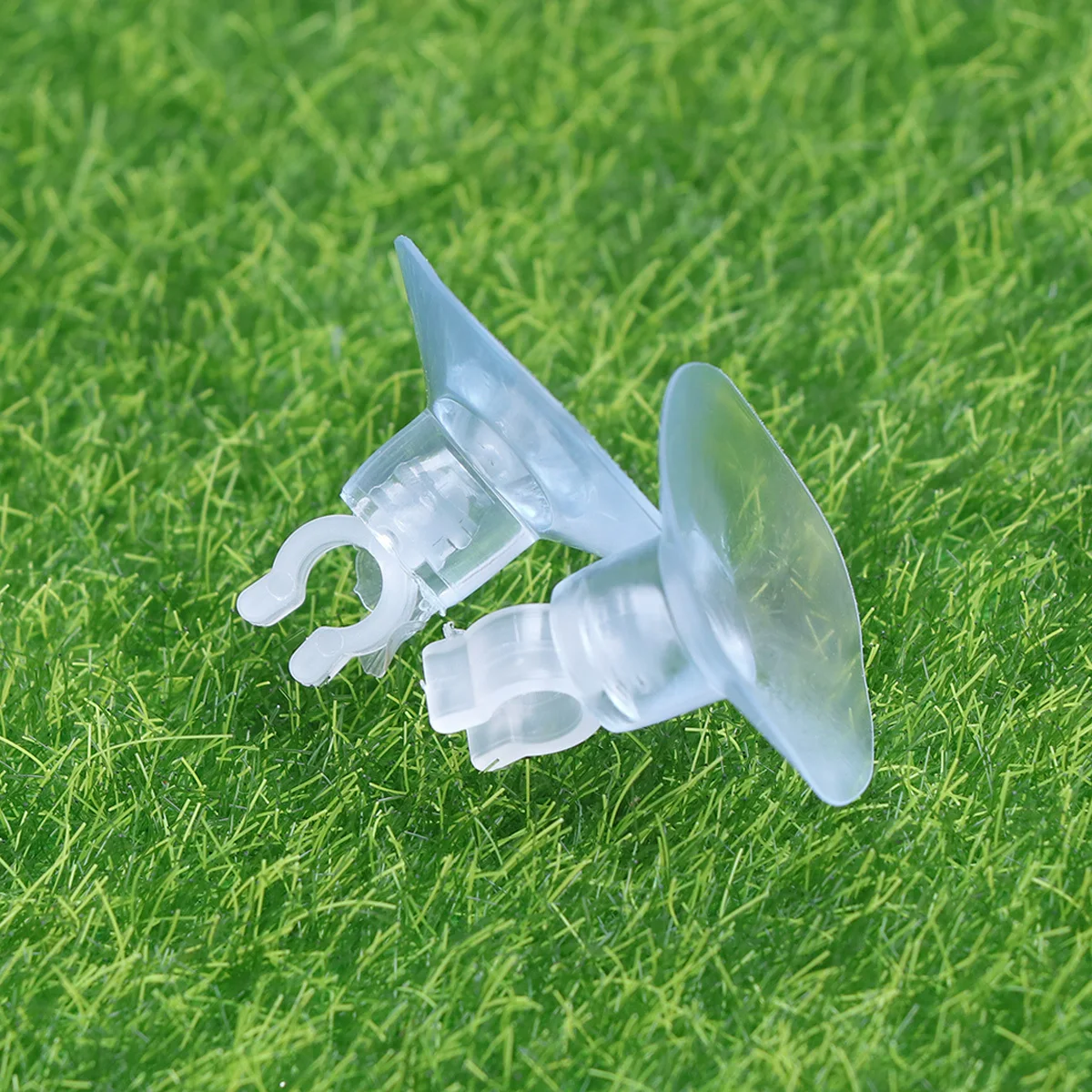 

20Pcs Fish Tank Suction Cup 4Mm Airline Tube Holder Clip with Detachable Mouth Firm Grip for Aquarium Tubing Management