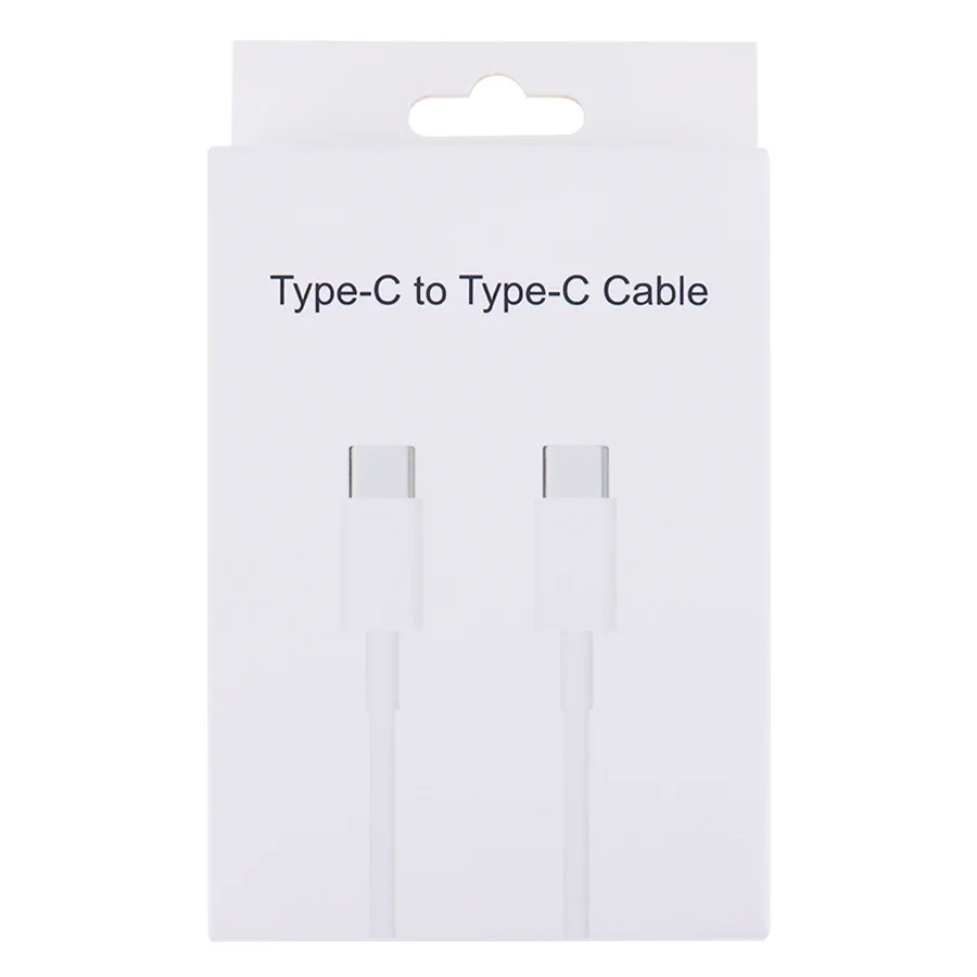 กระดาษบรรจุภัณฑ์กล่อง Hang Hole สําหรับ Micro USB Type C 8Pin Fast CHARGING Data CABLE สายชาร์จโทรศัพท์มือถือ