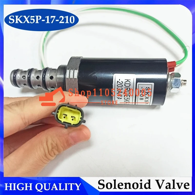 KDRDE5KR-20 40C13-203A Solenoid Valve SKX5P-17-210 for Excavator SH200 SH120 SH280 A1 A2 A3 SH200-1 SH200-2 SH200-3 Solenoid