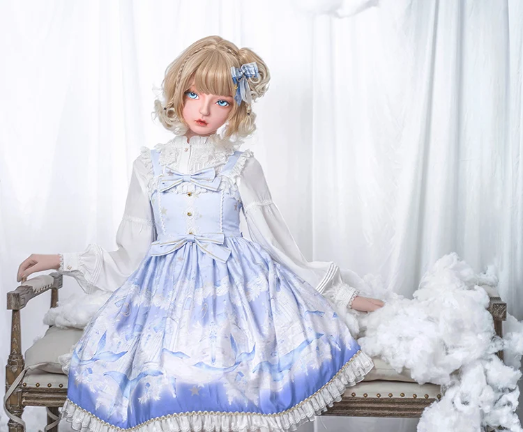 (KM581) Top Quality Handmade Female Girl Resin Half Head Cosplay Japanese Role Play BJD Kigurumi Mask Crossdresser Doll