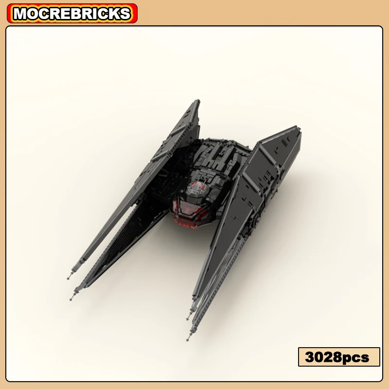 

3028pcs MOC-97663 Space Warship Ultimate Collector Series Tie Silencer Building Block Assembly Model Brick Toys Children's Gift