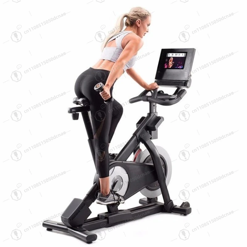M11 Commercial Gym Exercise Bike Electromagnetic Control Fitness Bicycle Color Screen for Home Gym