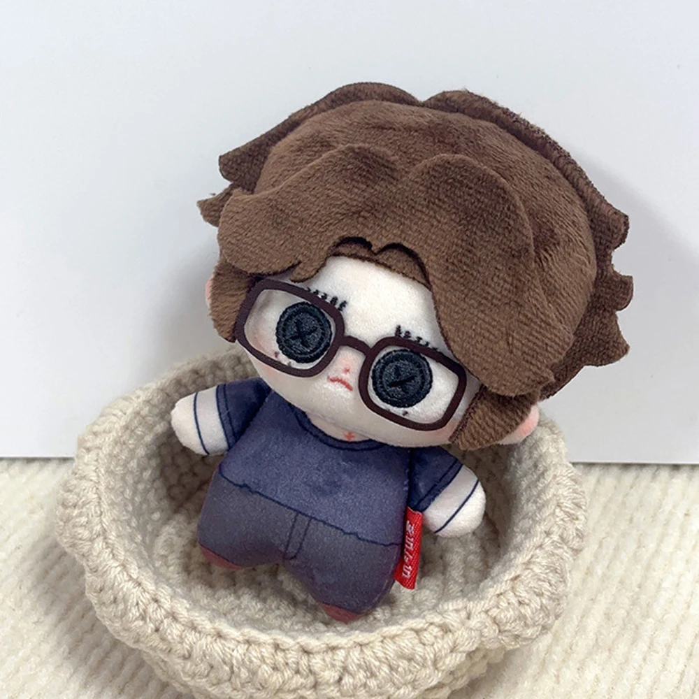 

Супермилая плюшевая игрушка-брелок 10 см по мотивам аниме-игры Identity V: персонаж Гай Лаки, мягкая кукла-подвеска для сумки, украшение