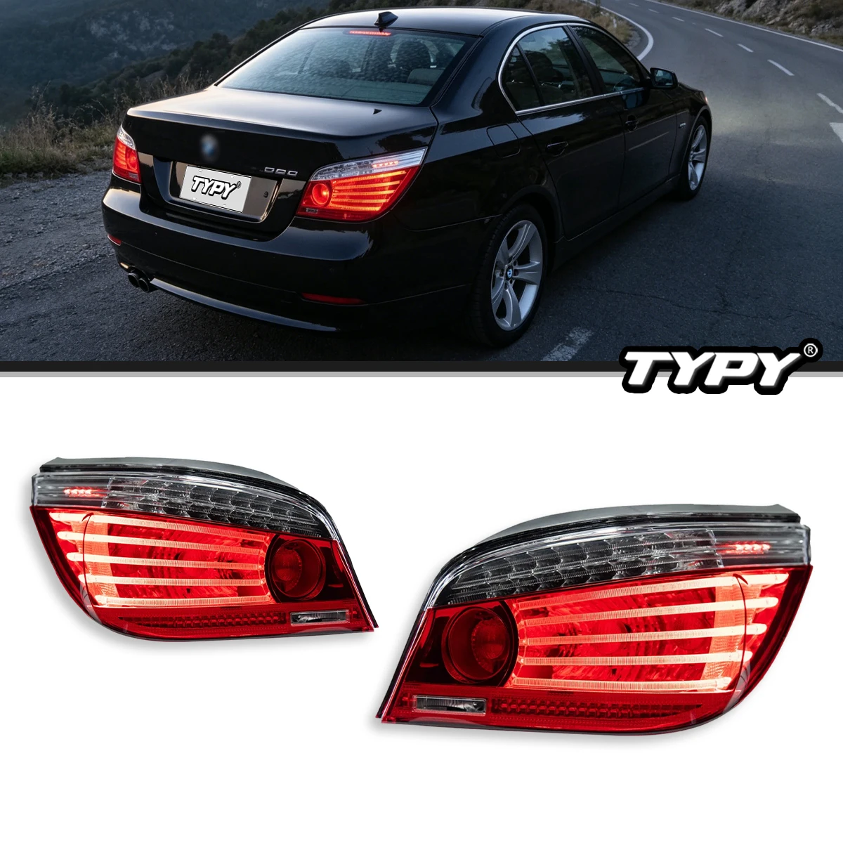 BMW E60用LEDテールライト（2003-2010年式）520i 523i 525i 530i 550i