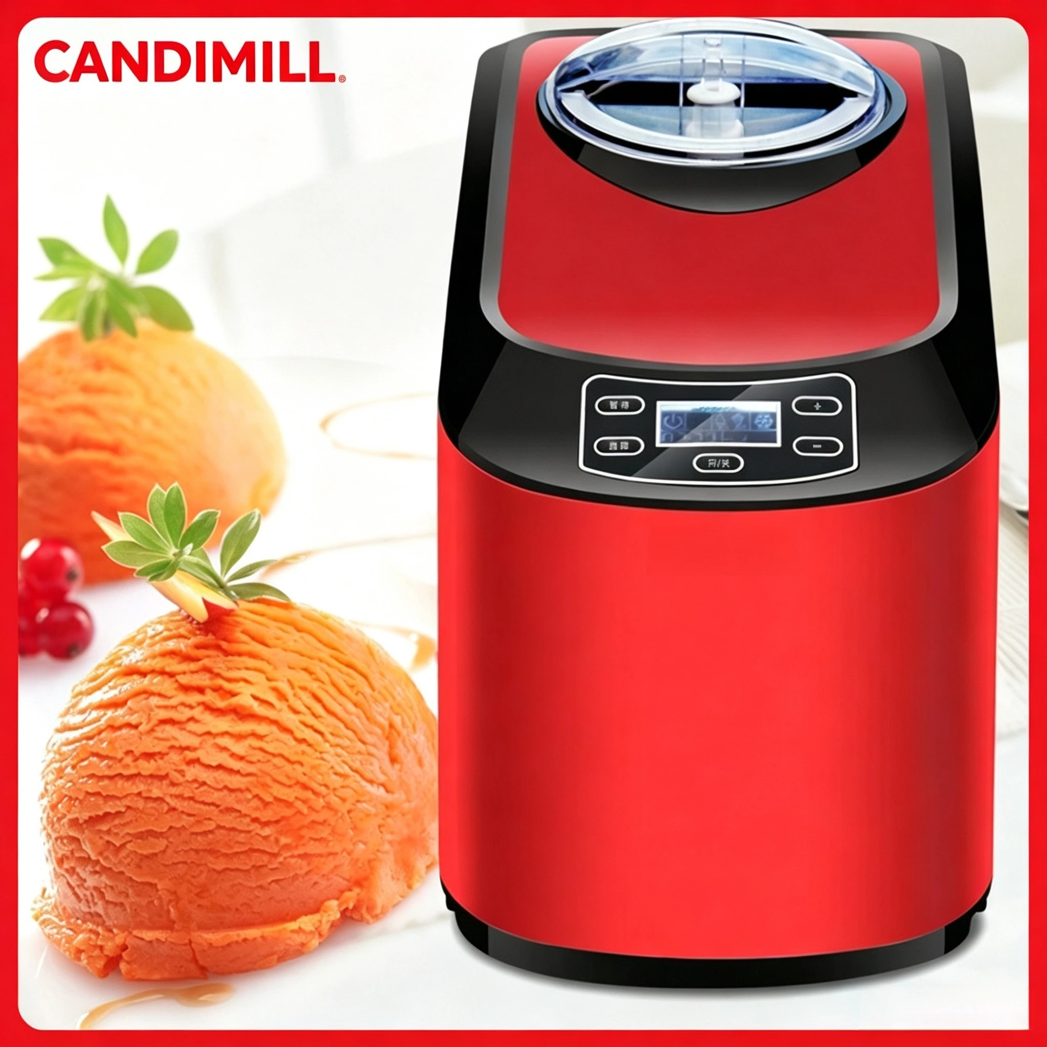 High-End Fully Automatic Ice Cream Machine For Home Use Mini Commercial Italian Gelato Maker Portable Electric Frozen Dessert