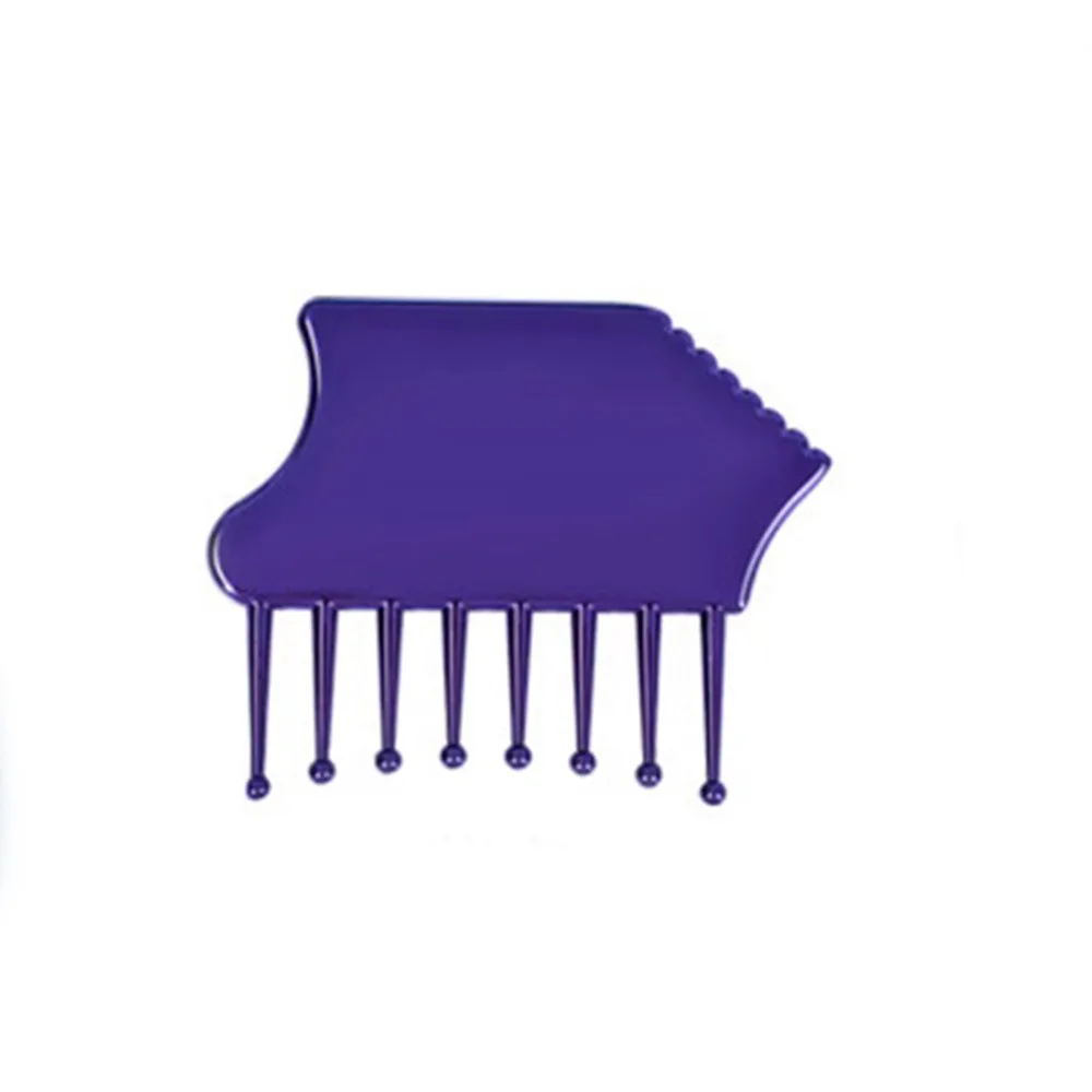 

Массажер для кожи головы из нержавеющей стали, успокаивающий релаксатор мышц, инструмент для соскабливания Гуаша, портативная доска Гуа Ша