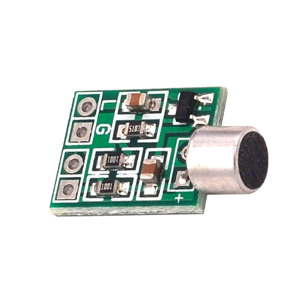 5Pcs Mini Microphone Audio Amplifier Module Speaker Circuit Board DC 2.5-9V 14x12mm Mic Accessories