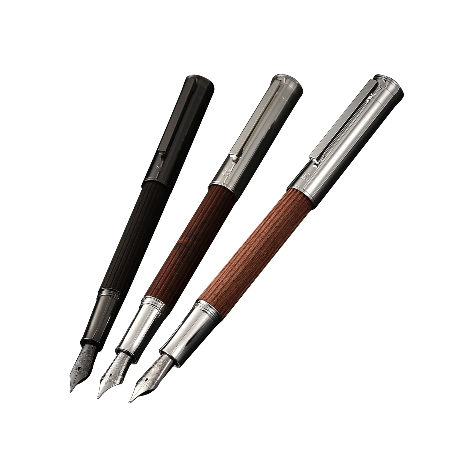 fountain pen 1866 Original Wood Black Red Sandalwood Black Retro Signature Pen high-grade business office dedicated