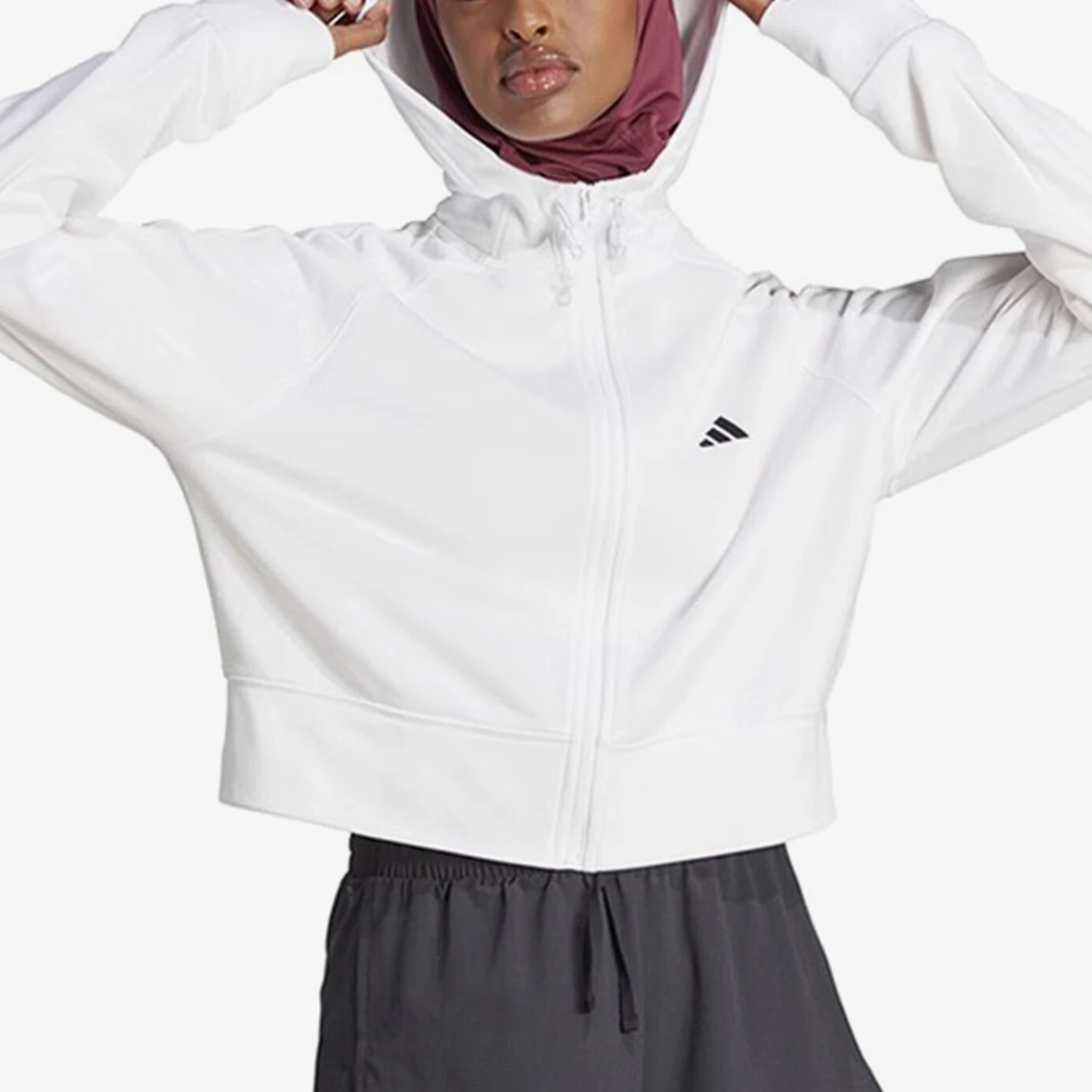 

Adidas genuine 2024 new women's simple knitted jacket jacket IM2688