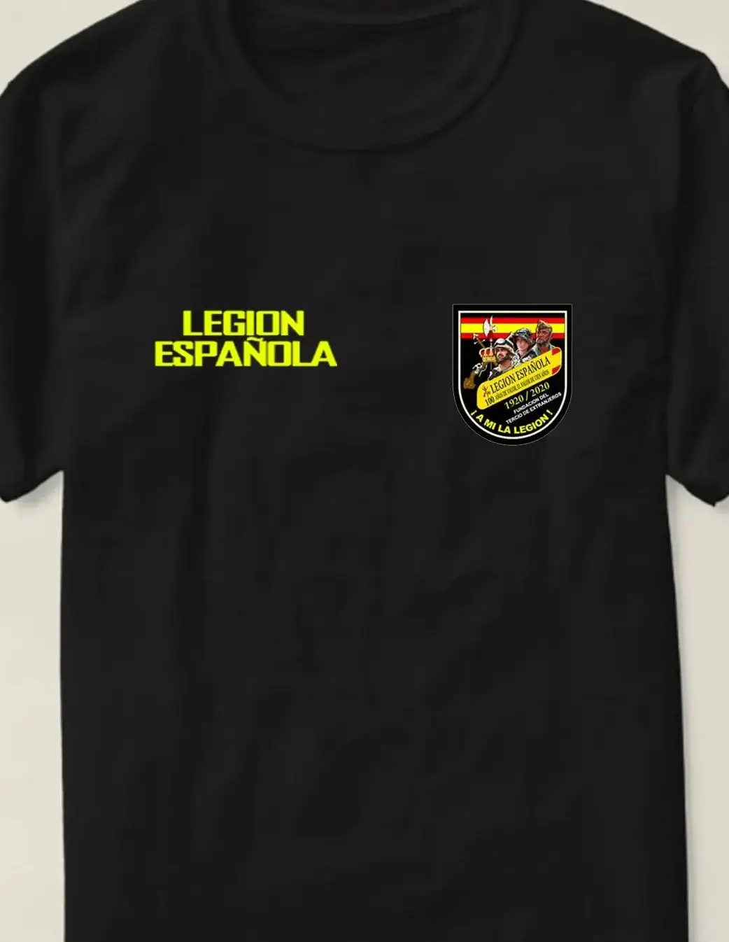 

Camiseta Legión Española 100 AÑOS. Fundación Tercio De Extranjeros. 100% Algodón