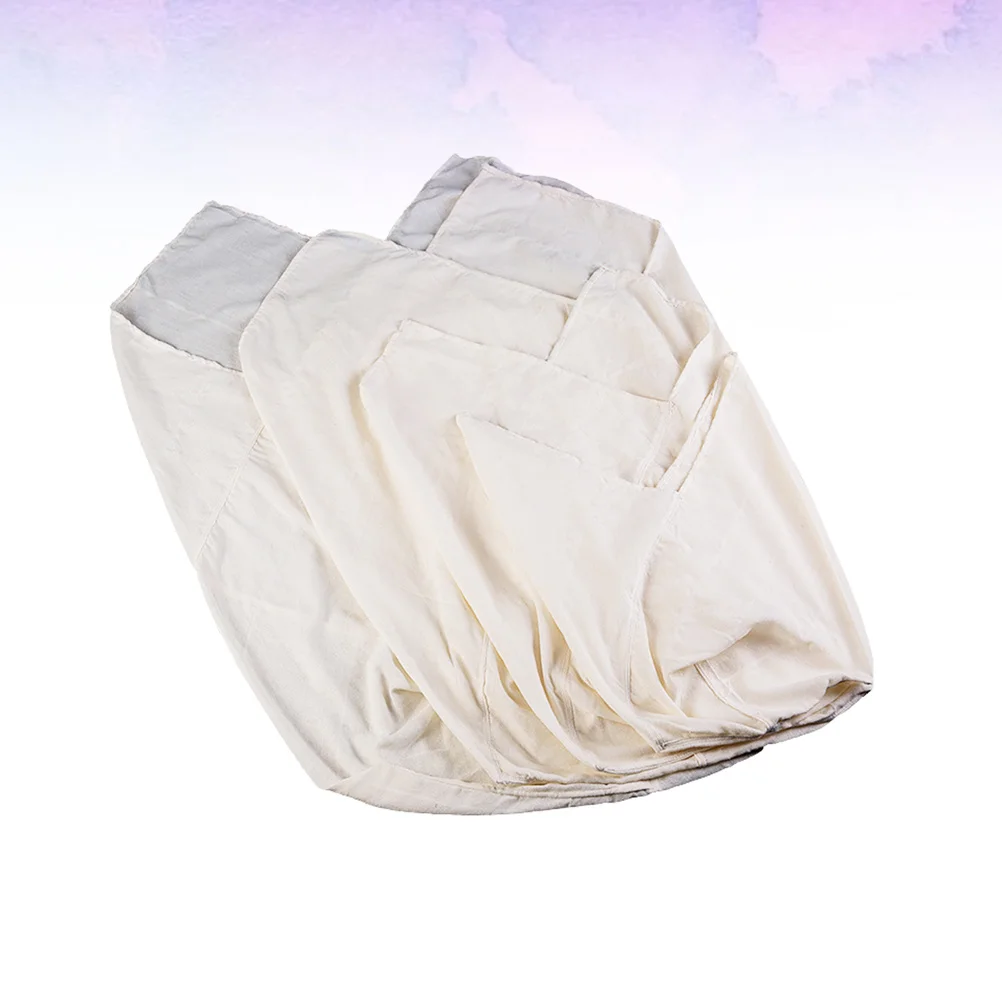 

1Pcs Cotton Cloth Soybean Milk Filter Mesh Bag Reusable Green Strainer for Home Nut Milk Juice Cotton Cloth Soybean Filter Bag