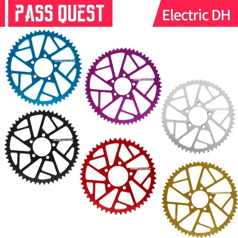 

PASS QUEST Electric Bike Light Bee 48T 52T 58T Motorcycle Sprocket For Sur-Ron Light Bee X S Off-Road Chainring Cycling Parts