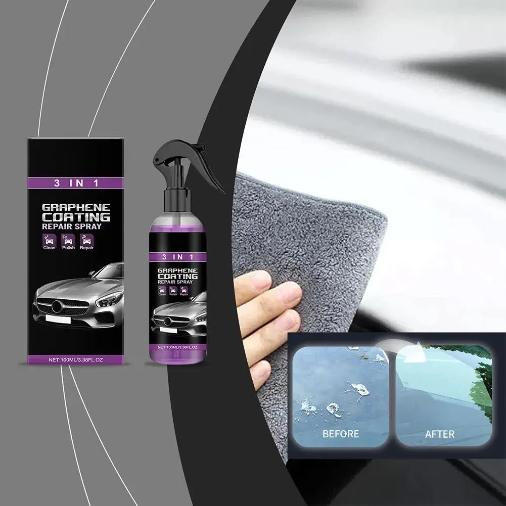 

Car Polishing Spray Automotive Polish Ceramic Coating Shiny Auto Car Nano Coating Body Crystal Car Protection Wax Paint Spr G2Q9