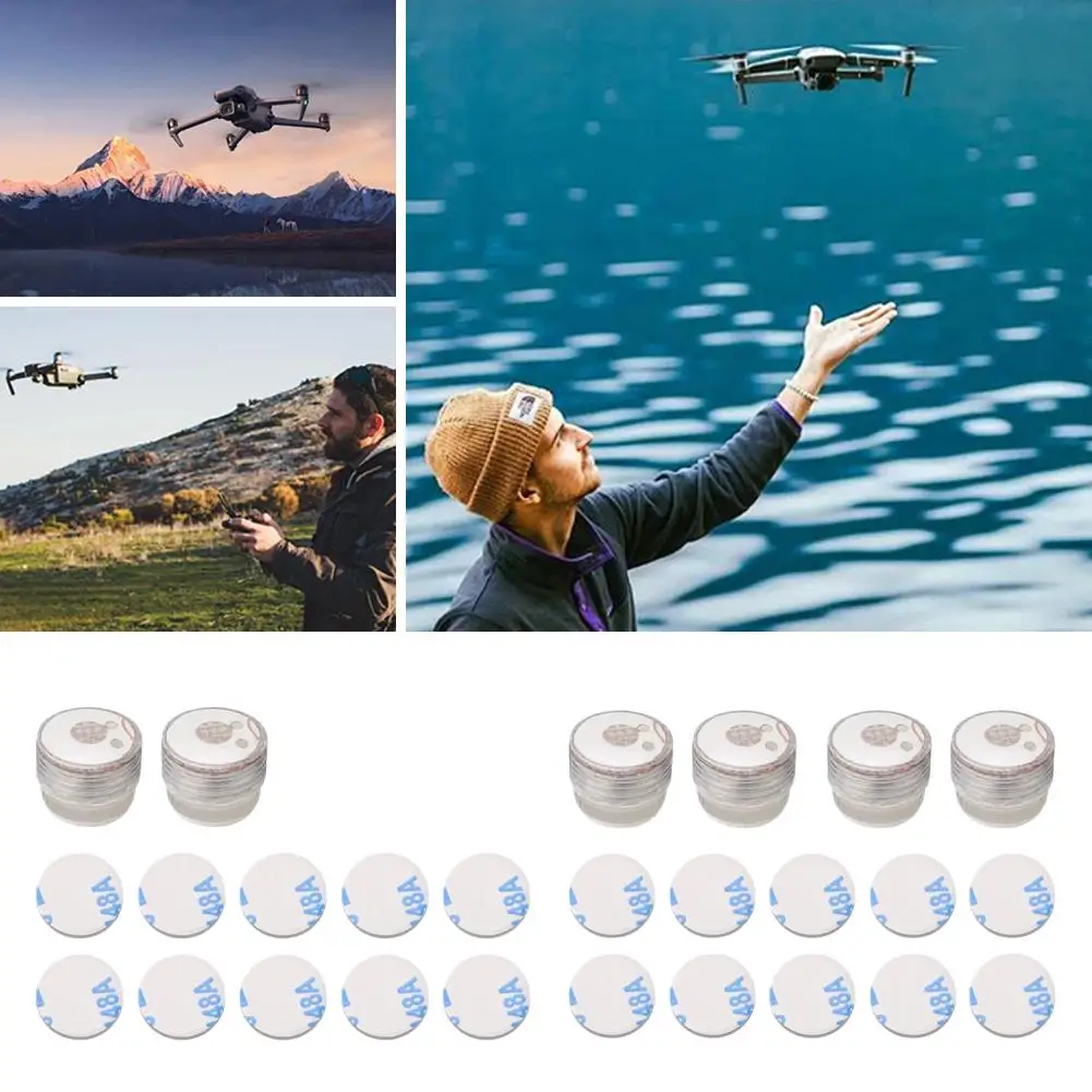 For DJI NEO2 Mini LED Night Flight Strobe Light, Cool Bright Portable Warning Lamp Drone Night Flying Accessory
