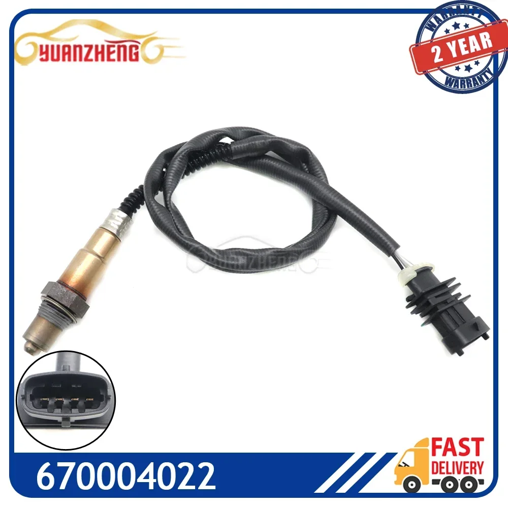 

0258010360 4 Pin Air Fuel Ratio Lambda O2 Oxygen Sensor 670004022 For MASERATI Ghibli III M157 Quattroporte VI 13 301kw