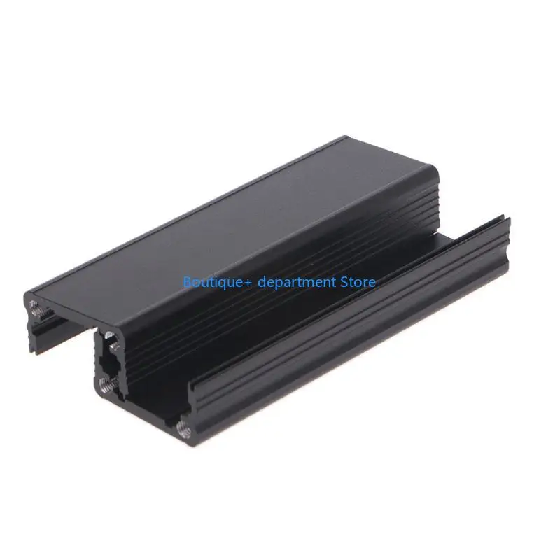 E1PD New DIY Extruded Electronic Project Aluminum Enclosure for Case Black 80x25x25mm