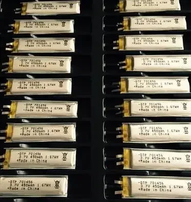 701456 بار بطارية 3.7 فولت بطارية ليثيوم بوليمر قطاع بطارية ليثيوم 450 مللي أمبير مع لوحة واقية خلية ليثيوم أيون قابلة للشحن