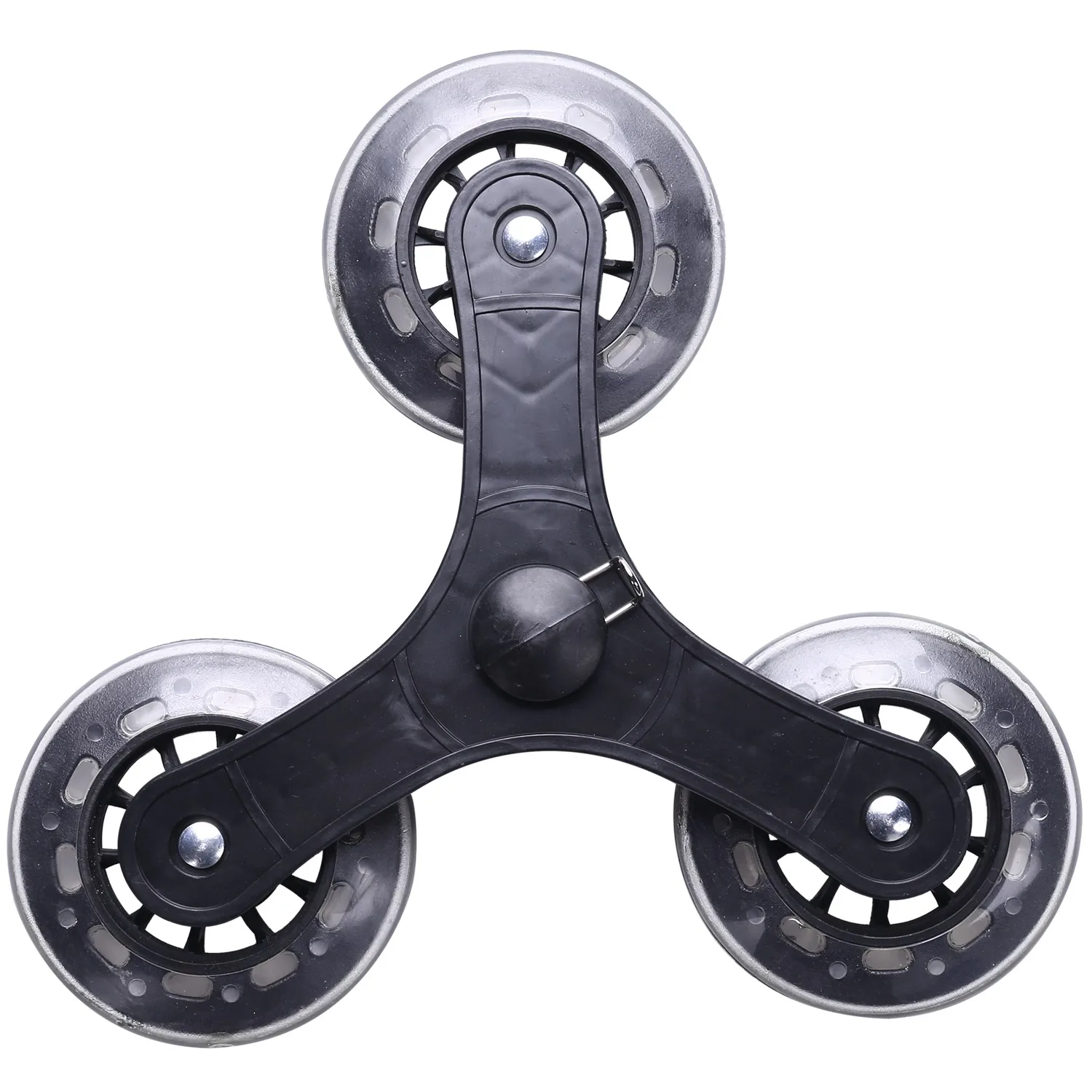 ABRW-4Pcs Black Shopping Cart Trolley Caster Luggage Suitcase Roller Wheel Pulley Sliding Roller Wheel Accessories