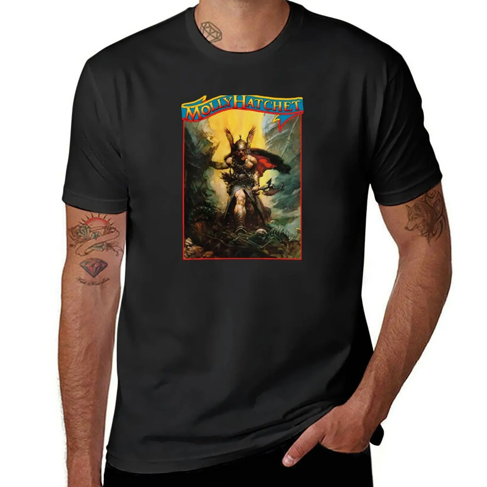 Molly Hatchet: Flirting With Disaster T-Shirt tees hippie clothes boys whites t shirt for men