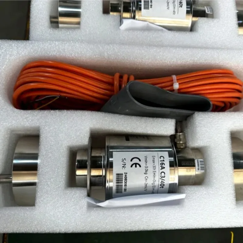 

NEW High Quality Analog Compression Loadcell with 30t & 40t Capacity C16i Weight Sensor Rocker Pin Design for Weighbridge Scales