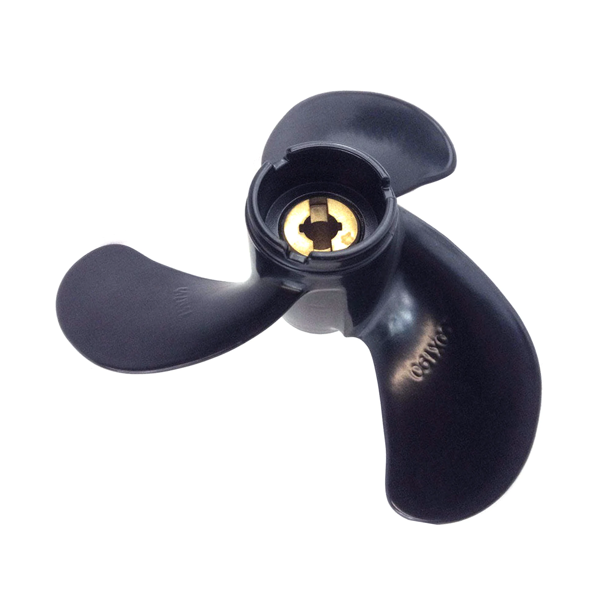 JONBO 58130-ZV1-841ZB Aluminium Propeller for Honda Outboard 4.5 hp & 5 hp pin drive