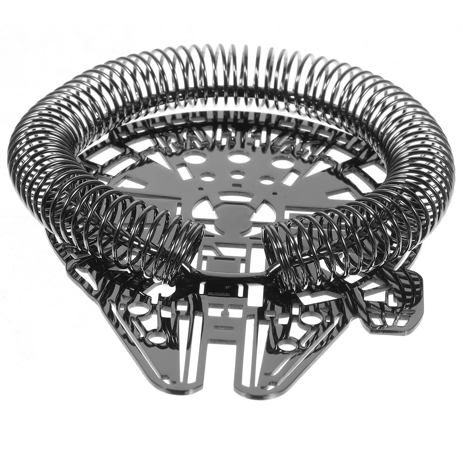 

Stainless Steel Cocktail Strainer Ergonomic Design Reusable Ice Filter for Drinks Bar Tool Metal Drink Strainer