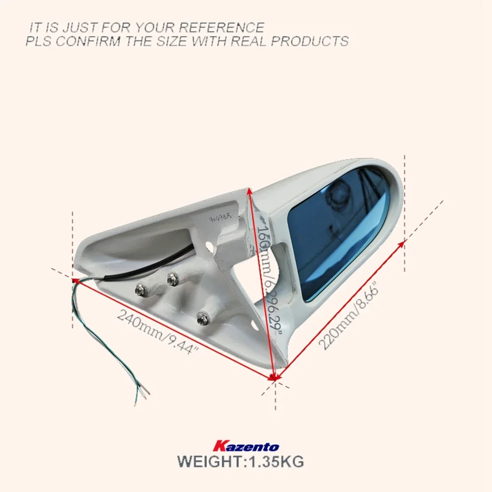 日産用グラスファイバーミラー,r33スカイラインgtr gtst aero,手動ドライブ