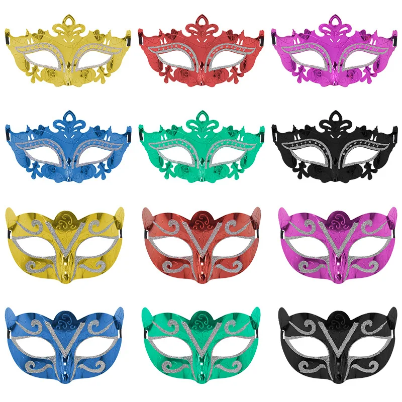 Women Men Venetian Feather Mask Party Ball Masks Scary Decoration Easter Cosplay Birthday Halloween Wedding Festival