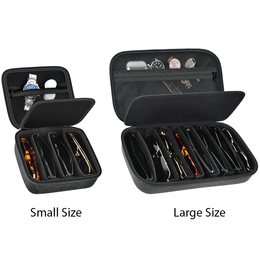 （Bag only) Travel Sunglasses Organizer Case for Quay Polarized Sunglasses Men Women, Trendy Sunglasse Storage Holder (Bag Only)