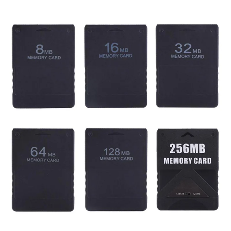 Memory Card 8M/16M/32M/64M/128M/256M For Playstation 2 Extended Card Save Game Data Stick Module For PS2 Slim Game Memorys Cards