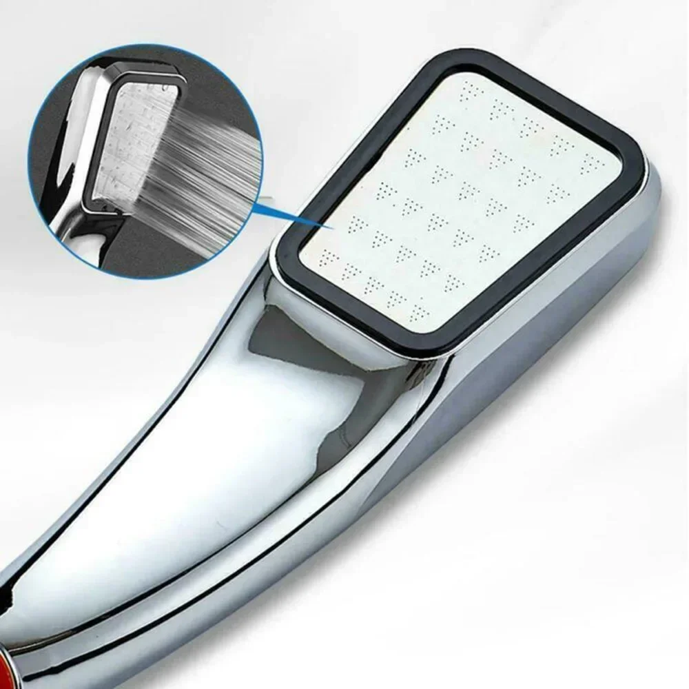 

4PCS 300-Hole High-Pressure Shower Head Powerful Boosting Spray Bath 90G Shower Head Water Saving Shower Head Bathroom