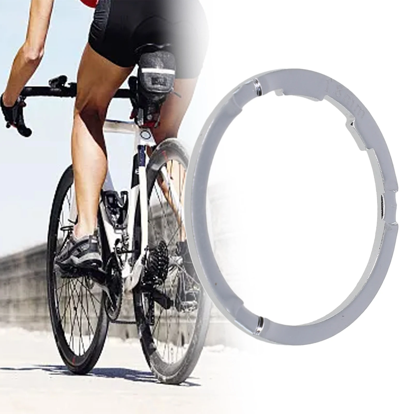 Fahrrad Freilauf Spacer Rennräder Tretlager Schwungrad Kassette Unterlegscheibe Rennräder Radfahren Ersatzteile 1,8 MM bis 2MM 1PC – Detail 24