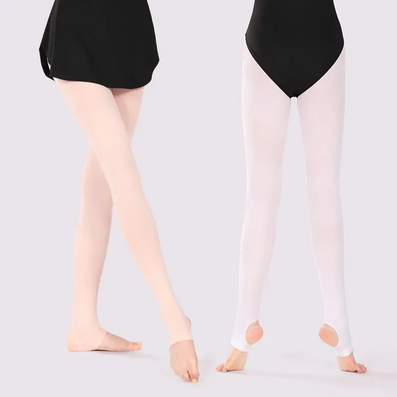 60D Stirrup Ballet Tights Dance Tights Ballet Leggings Ballet Stockings  Women Girl School Uniform Gymnastic Tights Pantyhose