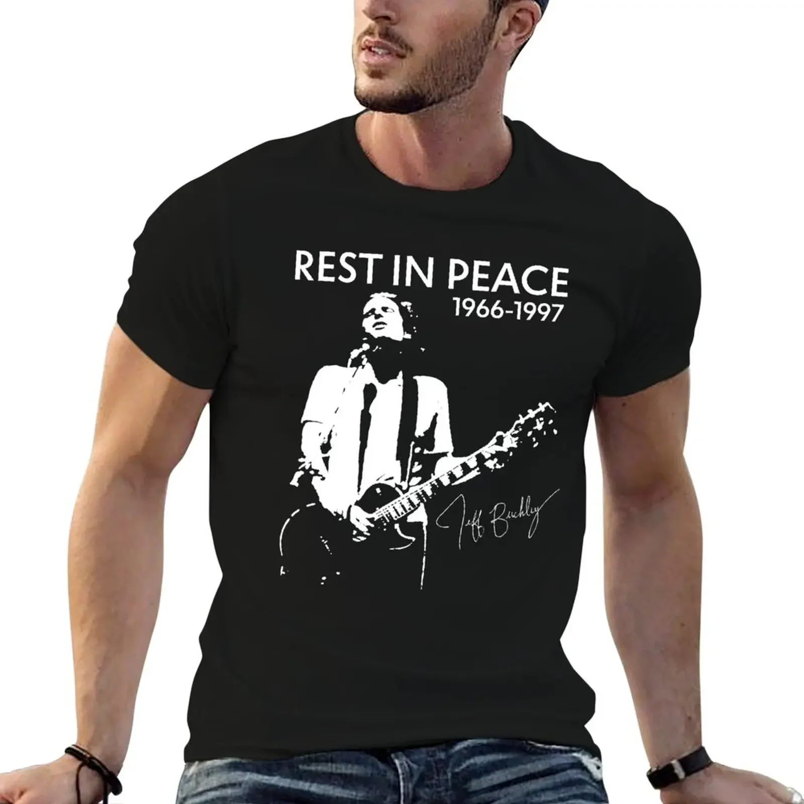 Jéff Búckléy American Singer Guitarist Famous T-Shirt cute clothes graphics new edition clothes for men