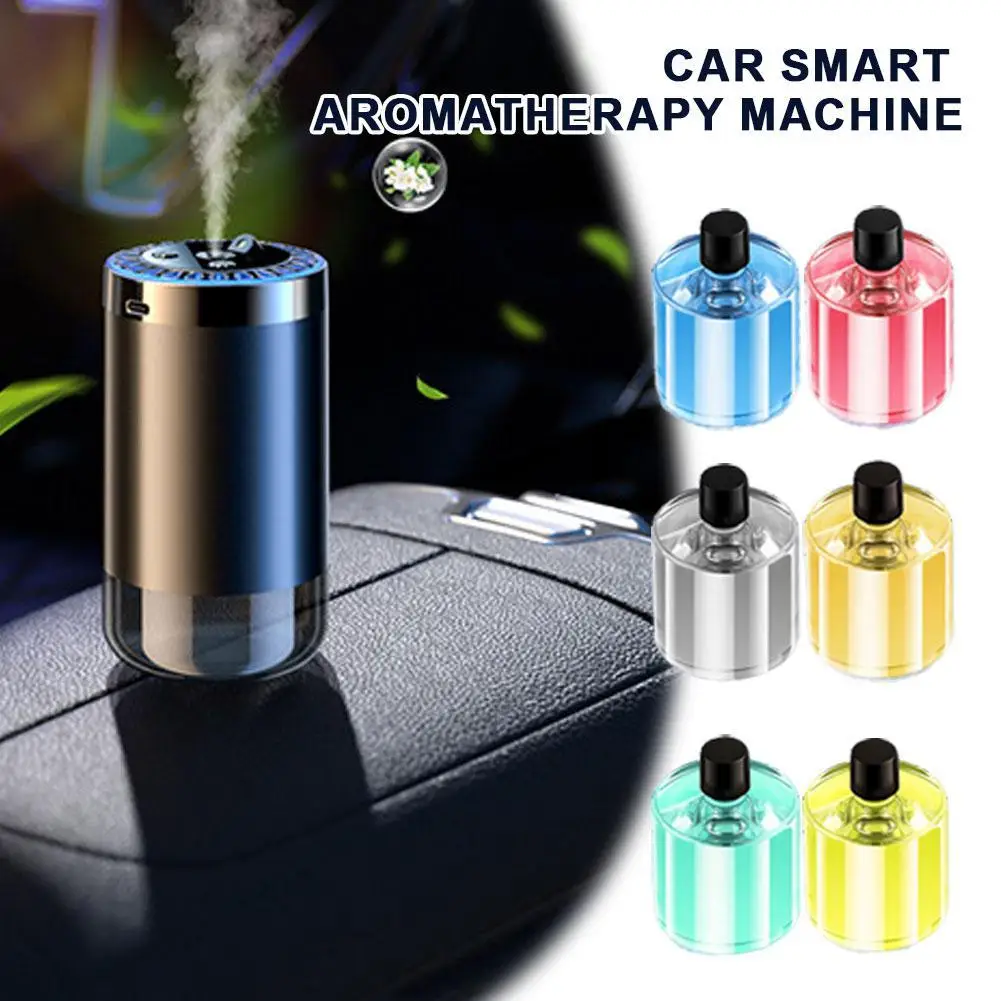 

Car Smart Aromatherapy Machine Long-lasting Air Freshener Car Spraying Ornaments Diffuser Scent Type-C Fragrance Fast Charg J5R5
