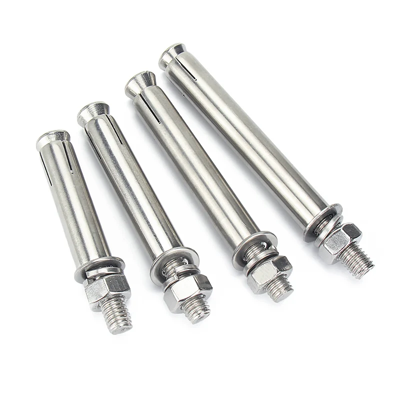 Expansion Bolt Screw 304 Stainless Steel M6 M8 M10 M12 M14 M16 M18 M20 Length 50mm-300mm Expansion Tube Concrete Anchors Bolts view 3