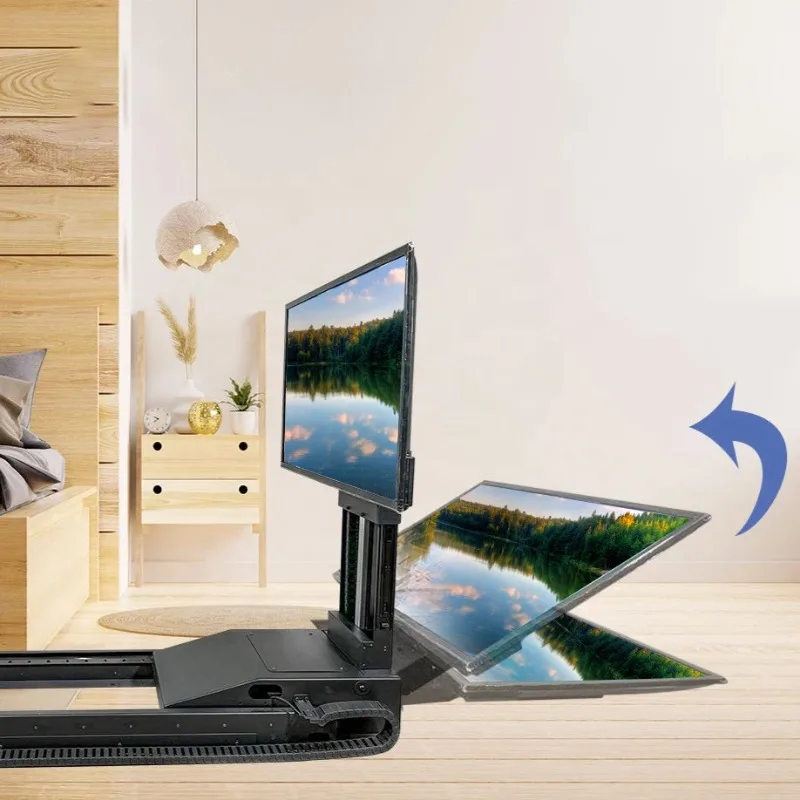 

High Quality Adjustable Motorized Up And Down TV Lift Remote Control Under Bed TV Lift For 32"-65" China Manufacturer